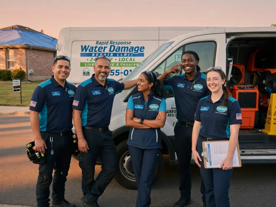 Water Damage Restoration company in Marquez, TX