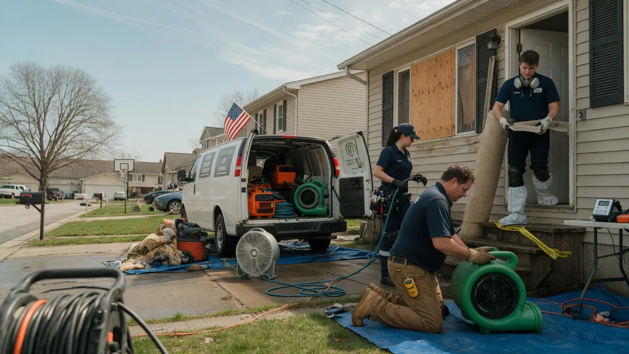 Water Damage Restoration in Marquez, TX near me